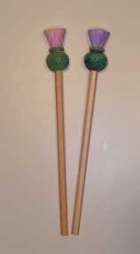 Thistle pencil top