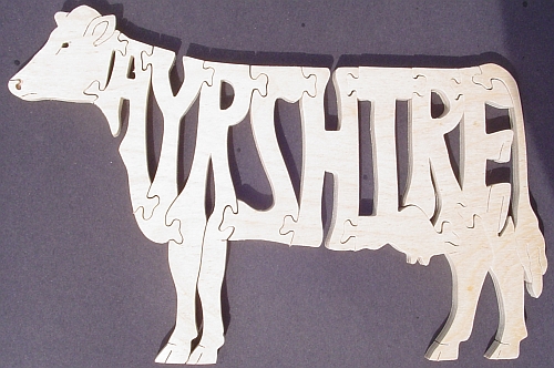 Ayrshire Cow Puzzle
