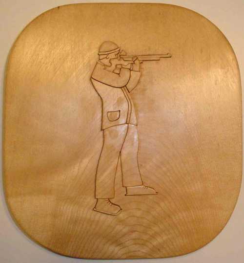 rifle shooter trophy