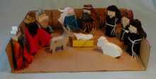DIY Nativity set