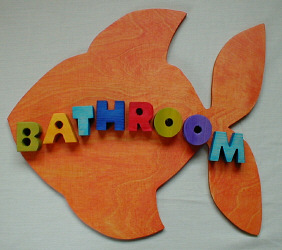 Fish Nameplaque