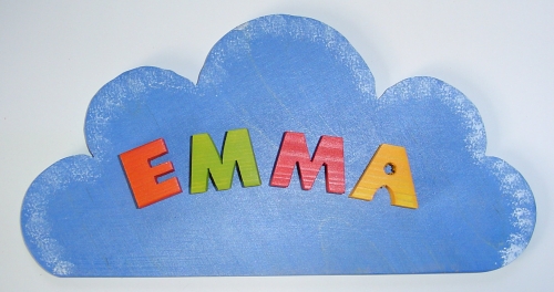 Cloud Nameplaque