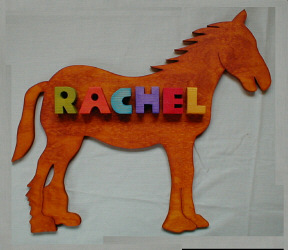 Horse Nameplaque