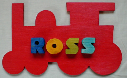 Train Nameplaque